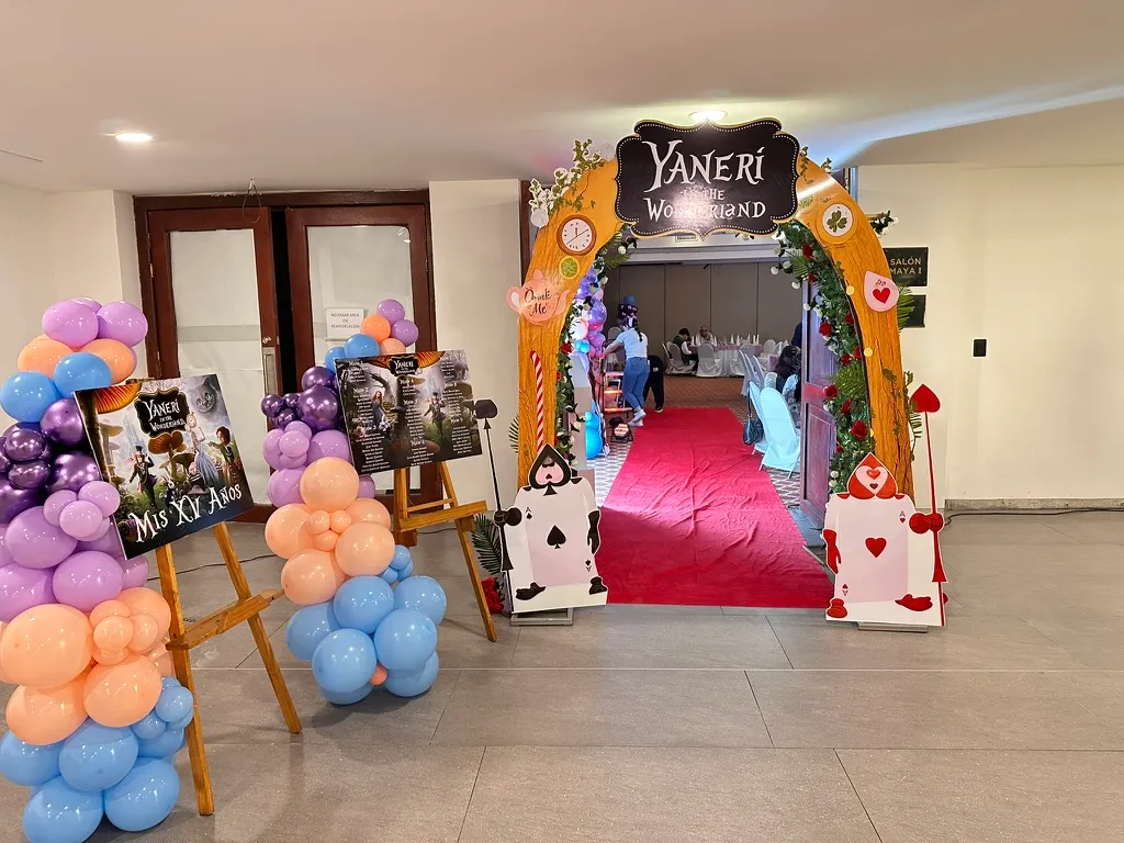 Decoración de evento montada por Mevak Events